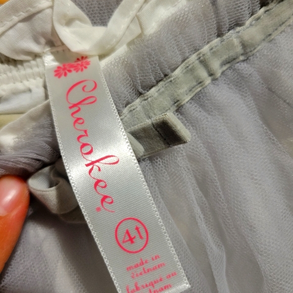 Cherokee Toddler Lined Tutu Skirt Grey - Picture 3 of 3